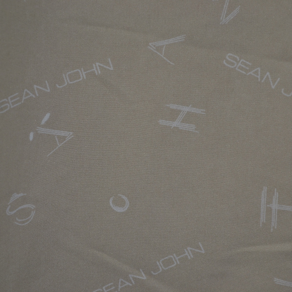 SEAN JOHN LOGO PATTERN CASUAL BUTTON FRONT SHIRT - Picture 5 of 8